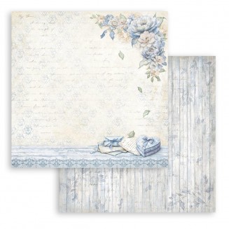 Stamperia Χαρτί Scrapbooking 30,5X30,5cm Διπλής Όψης Timeless Heart Box