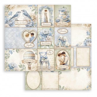 Stamperia Χαρτί Scrapbooking 30,5X30,5cm Διπλής Όψης Timeless 9 Cards