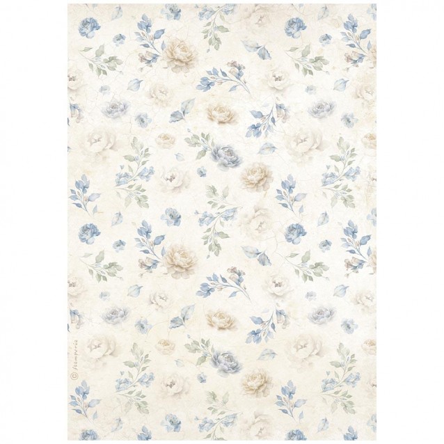 Stamperia Ριζόχαρτο Decoupage A4 (21x29,7cm) Timeless Small Flowers Pattern
