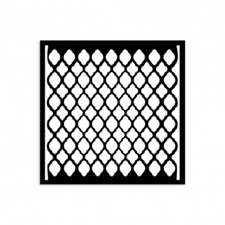 Stamperia Χονδρό Στένσιλ 0,5mm 12X12cm Timeless Net Texture