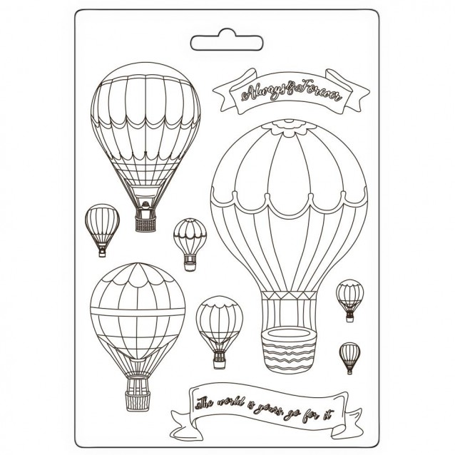 Stamperia Φόρμα Πηλού A5 Timeless Balloons