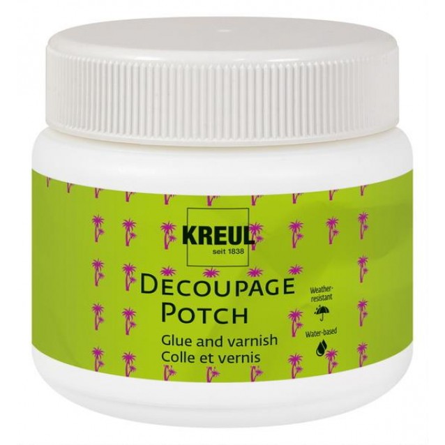 Kreul 150ml Art Potch Κόλλα και Βερνίκι Decoupage Σατινέ