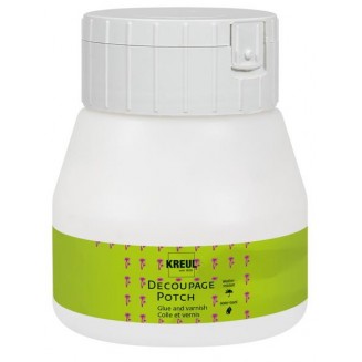 Kreul 250ml Art Potch Κόλλα και Βερνίκι Decoupage Σατινέ