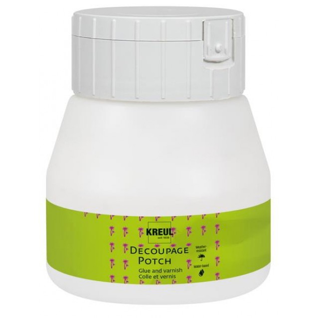 Kreul 250ml Art Potch Κόλλα και Βερνίκι Decoupage Σατινέ