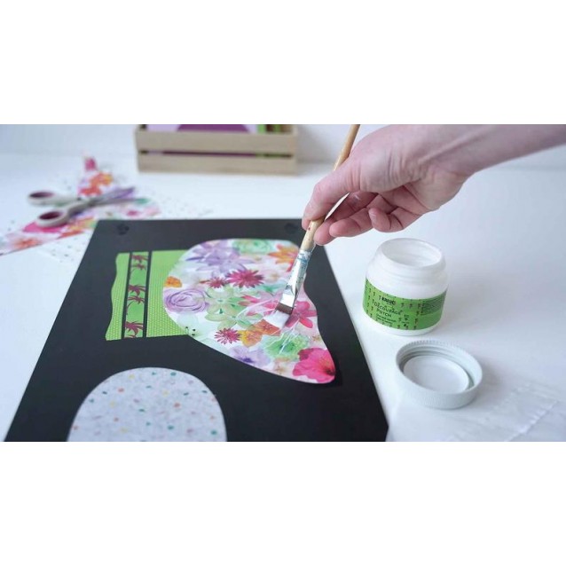 Kreul 250ml Art Potch Κόλλα και Βερνίκι Decoupage Σατινέ
