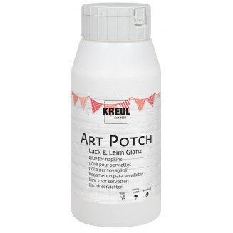 Kreul 750ml Art Potch Κόλλα και Βερνίκι Decoupage Γυαλιστερό