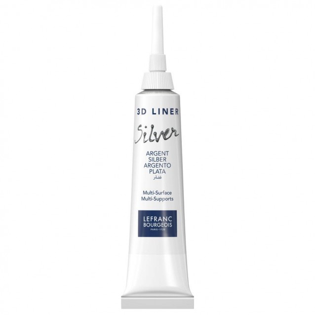 Lefranc & Bourgeois 20ml 3D Περίγραμμα Ασημί