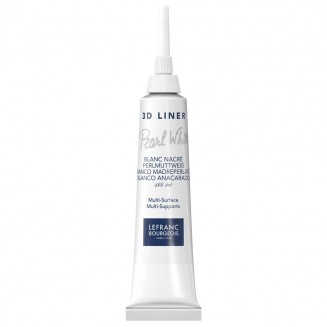 Lefranc & Bourgeois 20ml 3D Περίγραμμα Λευκό Περλέ