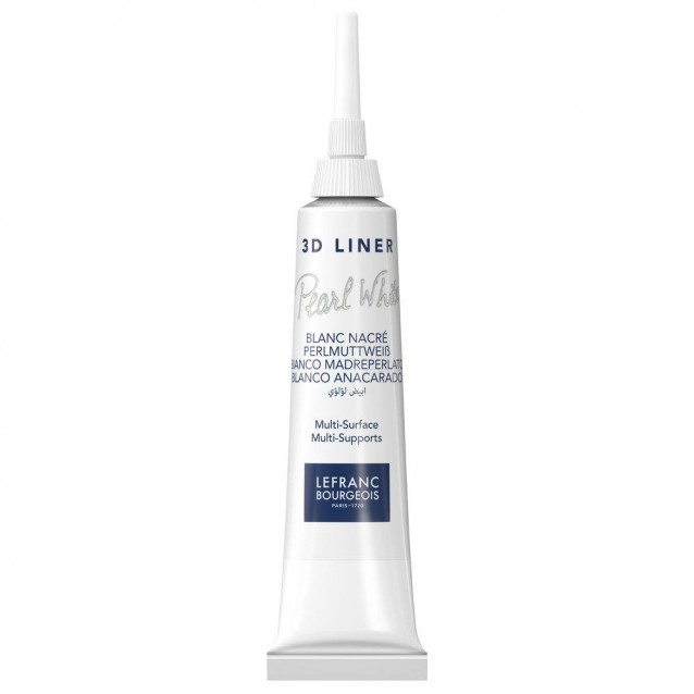 Lefranc & Bourgeois 20ml 3D Περίγραμμα Λευκό Περλέ