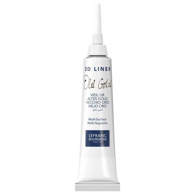 Lefranc & Bourgeois 20ml 3D Περίγραμμα Χρυσό Αντικέ