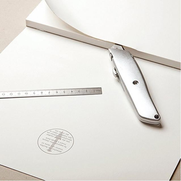 Clairefontaine Μπλοκ Ακουαρέλας Κολλητό Fontaine 20 Φύλλων 18x26cm Ηot Pressed 300gr 100% από Βαμβάκι