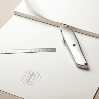 Clairefontaine Μπλοκ Ακουαρέλας Κολλητό Fontaine 20 Φύλλων 23x31cm Hot Pressed (Satine) 300gr 100% από Βαμβάκι