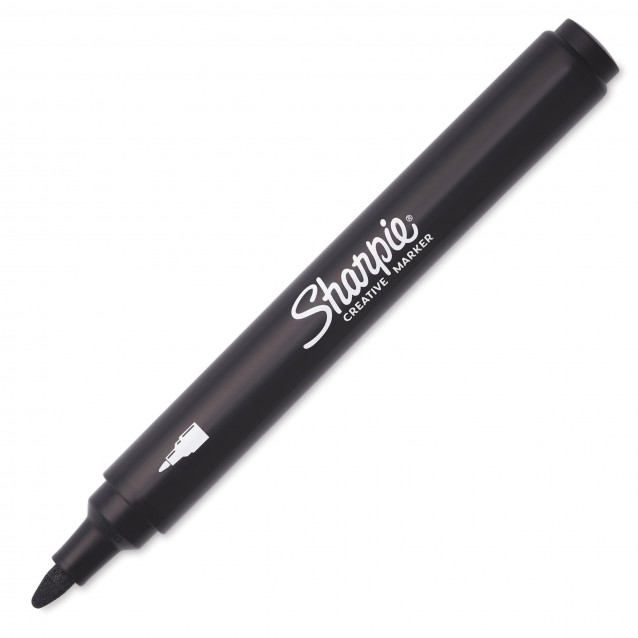 Sharpie Ακρυλικός Μαρκαδόρος Μεσαίος Μαύρος