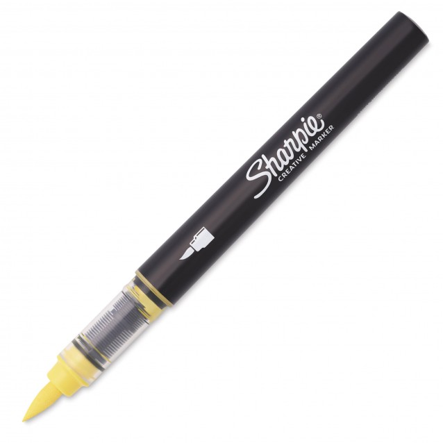 Sharpie Ακρυλικός Μαρκαδόρος Πινέλο Κίτρινος