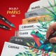 Sharpie 12 Μεσαίοι Ακρυλικοί Μαρκαδόροι Γήινα Χρώματα
