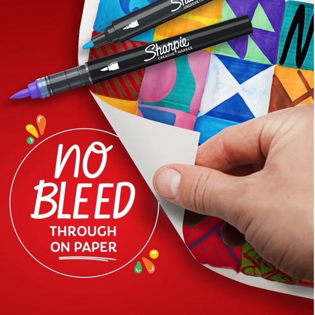 Sharpie 12 Μεσαίοι Ακρυλικοί Μαρκαδόροι Γήινα Χρώματα