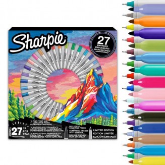 Sharpie Συλλεκτικό Σετ 27 Μαρκαδόρων Διαρκείας Fine Blitz Holiday