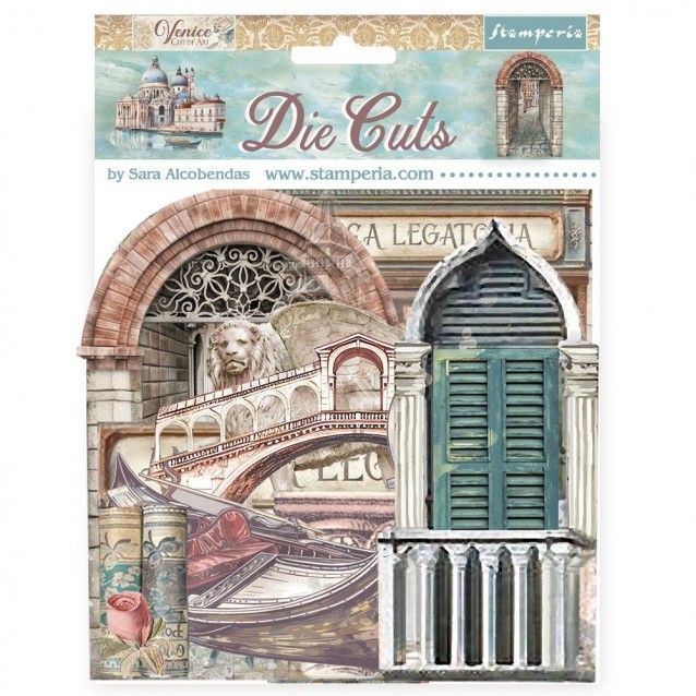 Stamperia Διάφορα Διακοσμητικά Scrapbooking Venice City of Art