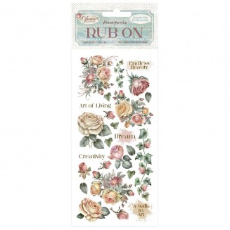 Stamperia Χαλκομανίες RubOn 10x21,6cm Venice City of Art Roses