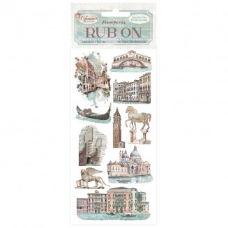 Stamperia Χαλκομανίες RubOn 10x21,6cm Venice City of Art Monuments