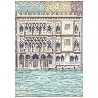Stamperia Ριζόχαρτο Decoupage A4 (21x29,7cm) Venice City of Art Venice Palace Museum