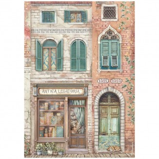 Stamperia Ριζόχαρτο Decoupage A4 (21x29,7cm) Venice City of Art Antica Legatoria