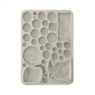 Stamperia Εύκαμπτα Καλούπια Σιλικόνης A5 Venice City of Art Old Coins