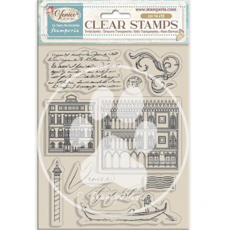 Stamperia Ακρυλική Σφραγίδα 14x18cm Venice City of Art Elements
