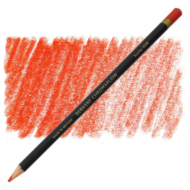 Derwent Μολύβι Chromaflow Scarlet 0500