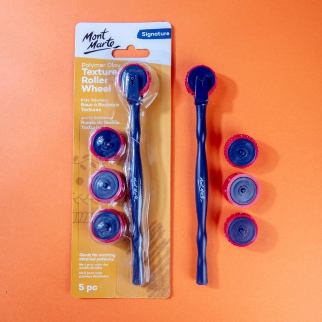 Mont Marte Ροδάκι Διαμόρφωσης Πηλού σε 4 Σχέδια