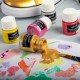 Mont Marte 8 Χρώματα Υφάσματος των 20ml σε Μεταλλικές Αποχρώσεις
