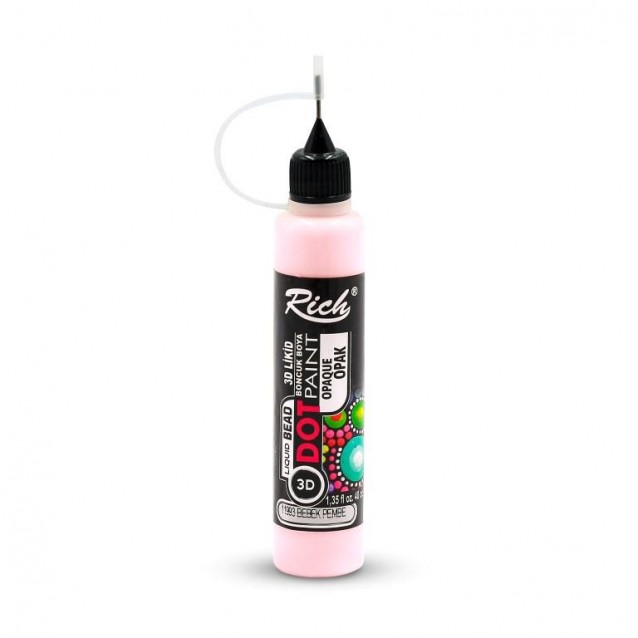 Rich 40ml 3D Dot Paint Baby Pink