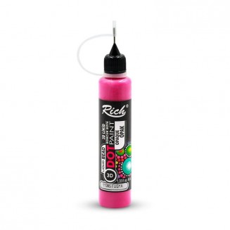 Rich 40ml 3D Dot Paint Fuchsia
