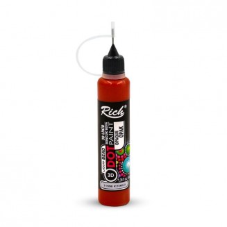Rich 40ml 3D Dot Paint Red