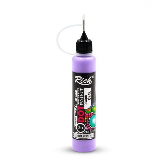 Rich 40ml 3D Dot Paint Lavender