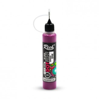 Rich 40ml 3D Dot Paint Blackberry