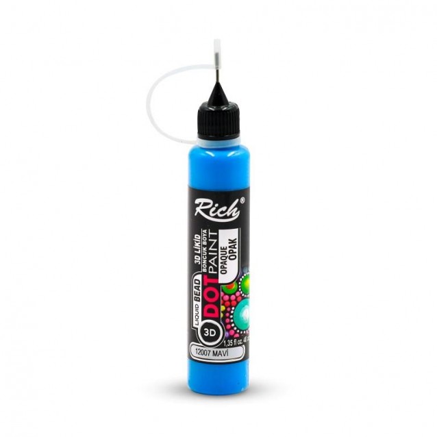 Rich 40ml 3D Dot Paint Blue