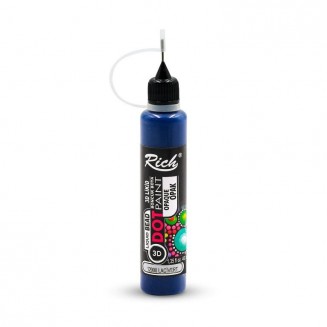 Rich 40ml 3D Dot Paint Navy Blue