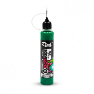 Rich 40ml 3D Dot Paint Green