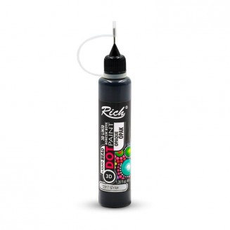 Rich 40ml 3D Dot Paint Black