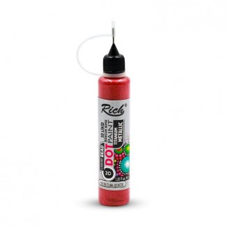 Rich 40ml 3D Dot Paint Metallic Apple Sugar