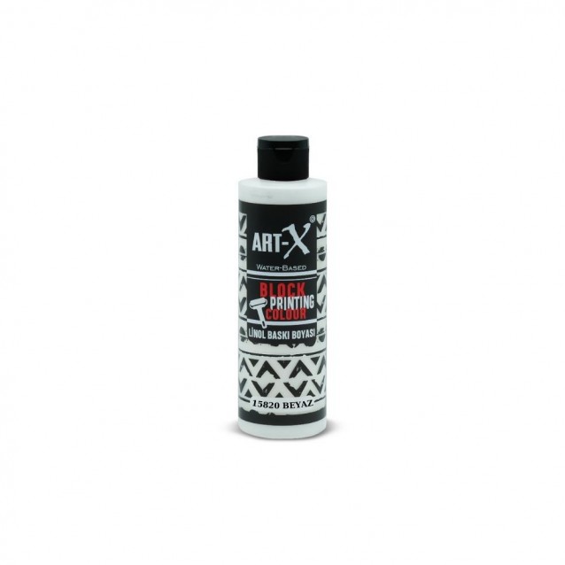 Art-X 60ml Μελάνη Τυπώματος Blockprint White