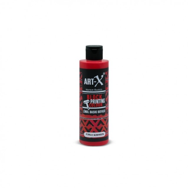 Art-X 60ml Μελάνη Τυπώματος Blockprint Red