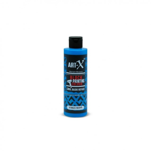 Art-X 60ml Μελάνη Τυπώματος Blockprint Blue