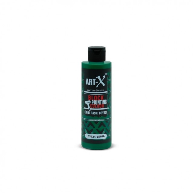 Art-X 60ml Μελάνη Τυπώματος Blockprint Green
