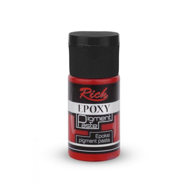 Rich 25ml Epoxy Pigment Paste Flag Red