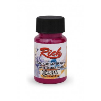 Rich 50ml Χρώμα Υφάσματος Fuchsia