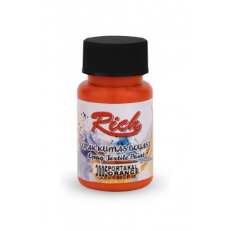 Rich 50ml Χρώμα Υφάσματος Orange