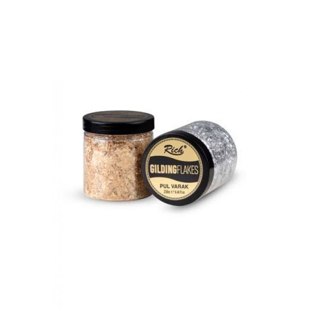 Rich 250ml Νιφάδες Χρυσώματος Gold