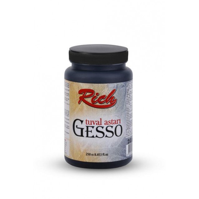 Rich 250ml Μαύρο Gesso